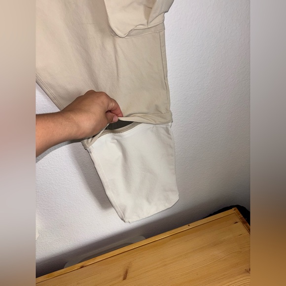 Outdoor Voices RecTrek Zip-Off Pants in Tea Tree Colorblock | Size M - Picture 4 of 7